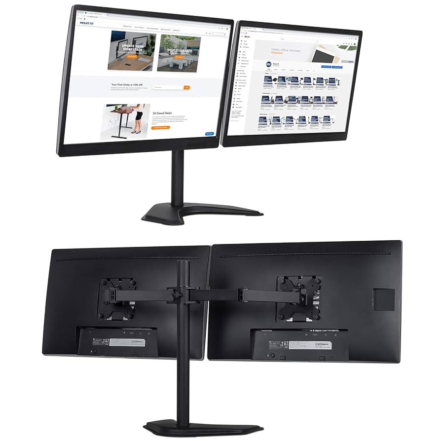 モバイルモニター2台とスタンド2台 Amazon.co.jp: WORKOOL モニター台 2台 机上台 机上ラック